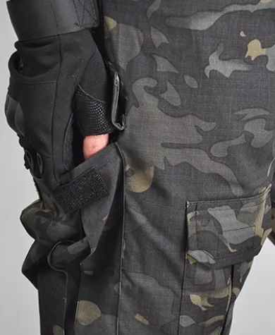 Militær bukser og combat shirt multicam med 10 lommer | Airsoftgeek