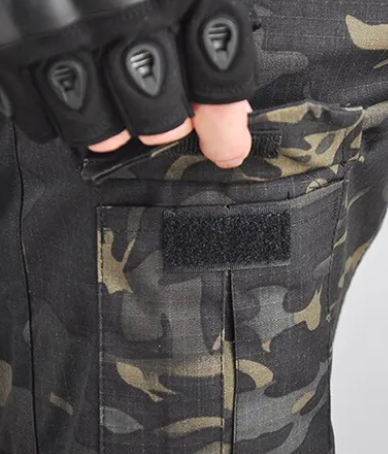 Militær bukser og combat shirt multicam med 10 lommer | Airsoftgeek
